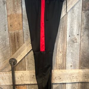 Original Deluxe Black and Red Sweatpants